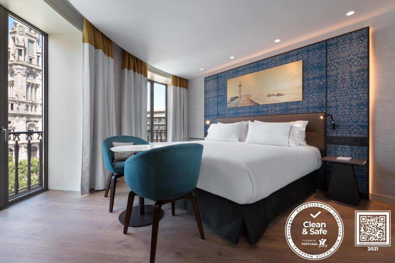 Eurostars Aliados Hotel Porto Ngoại thất bức ảnh A Clean & Safe certified hotel room in Lisbon, Portugal