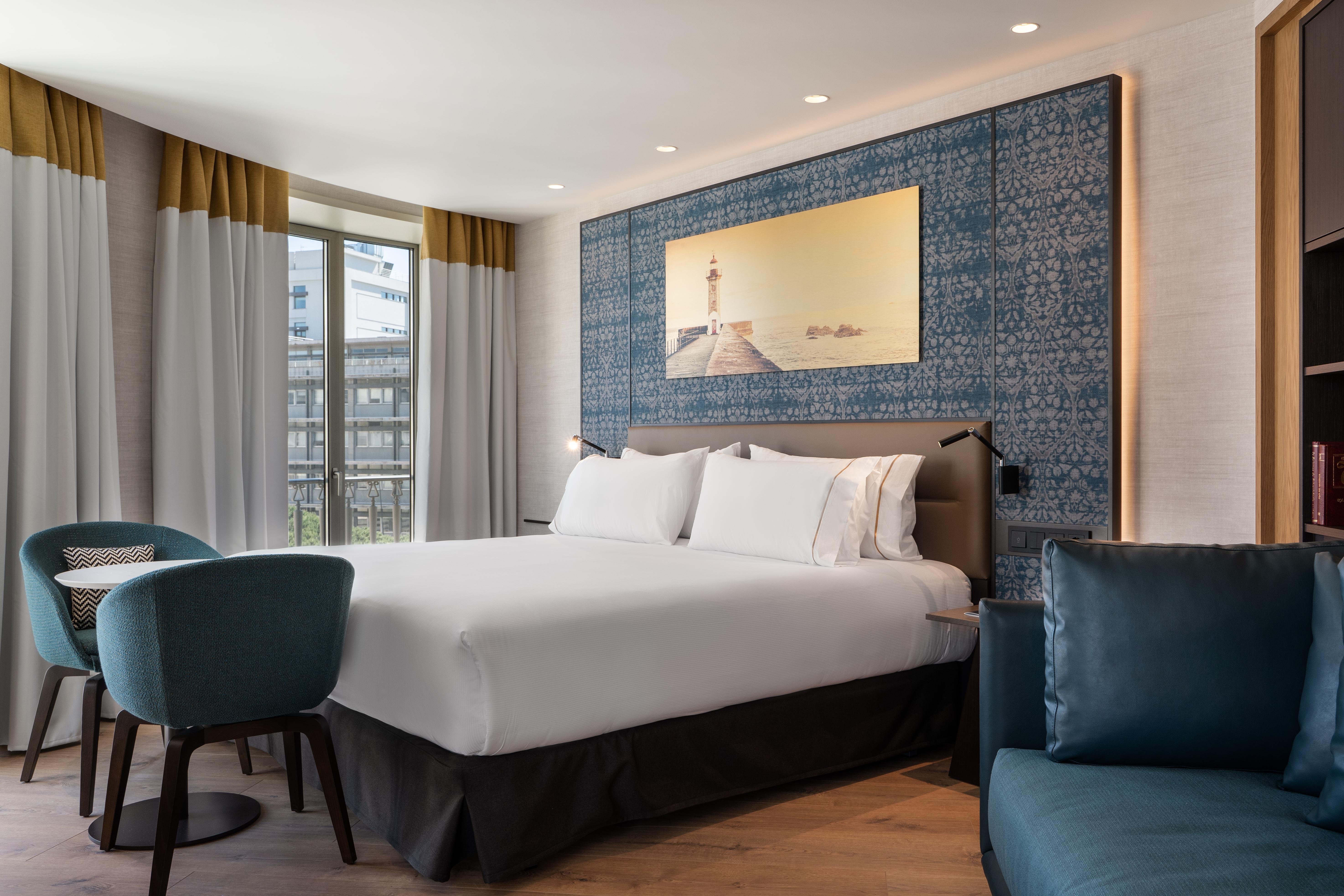 Eurostars Aliados Hotel Porto Ngoại thất bức ảnh Deluxe room